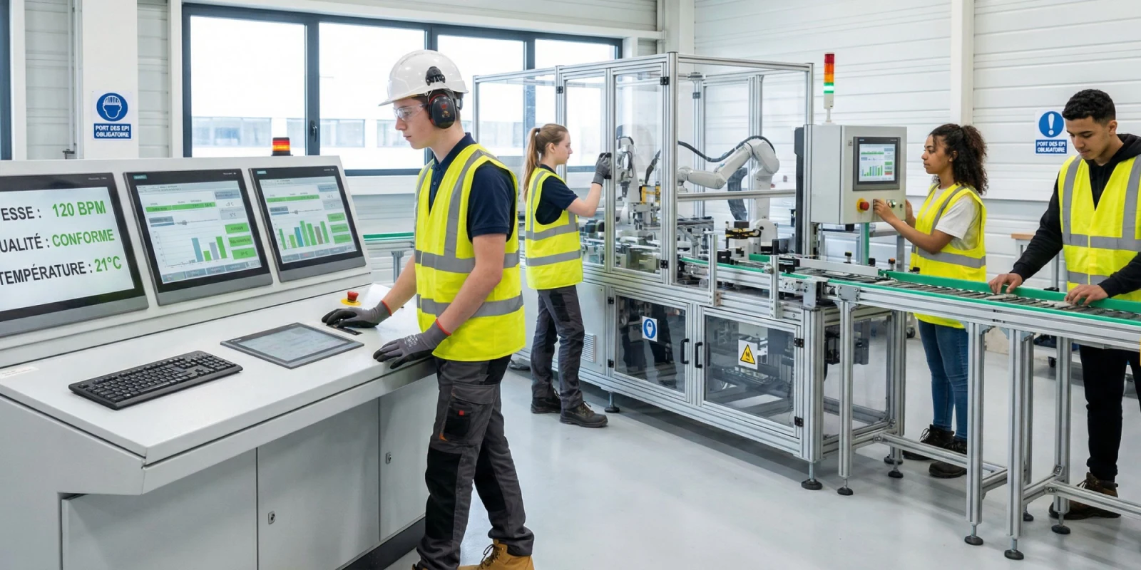 Bac Pro PLP : Découvrez le Quotidien Réel d'un Pilote de Ligne de Production