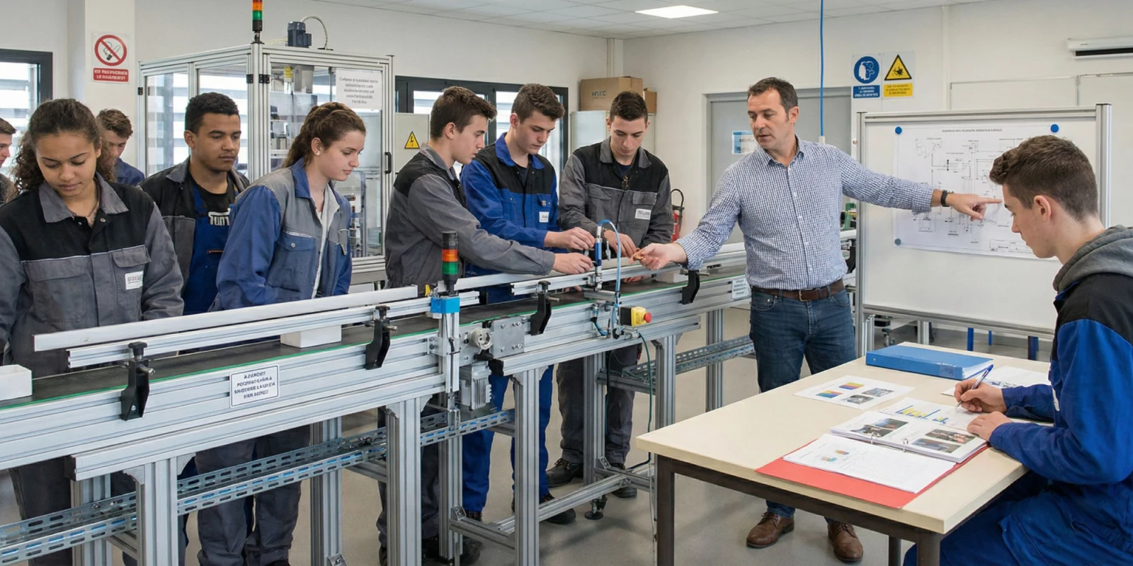 Projet Pratique en Bac Pro PLP : Exemple Concret de Réalisation en Atelier