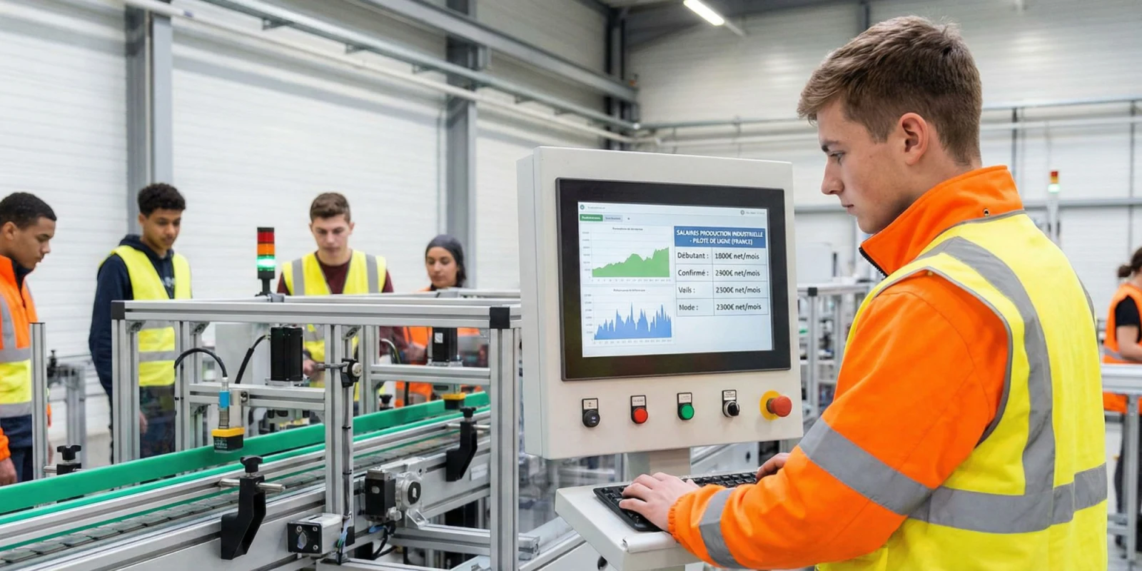 Salaire Bac Pro PLP : Rémunération en Ligne de Production et Évolution Carrière